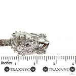 Silver Spikes Crown Jesus Head Pendant 69748 - Image 6