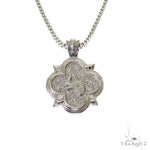 Silver Trax Logo Pendant Set  With Franco Chain SOLD OUT  67650 - Image 1
