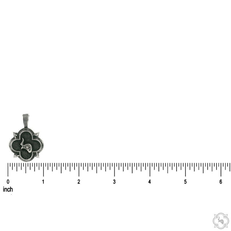 Silver TraxNYC Logo Antiqued Finish Pendant Set With Cable Chain - Limited Edition 70848 - Image 6