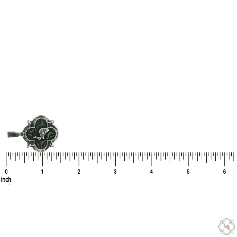 Silver TraxNYC Logo Antiqued Finish Pendant Set With Cable Chain - Limited Edition 70848 - Image 7