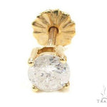 Single Prong Diamond  Earring Stud 63556 - Image 1