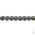 Skull and Cross Crucifix Black Diamond Pendant Chain 49785 - Image 16