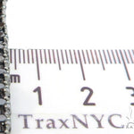 Skull and Cross Crucifix Black Diamond Pendant Chain 49785 - Image 17