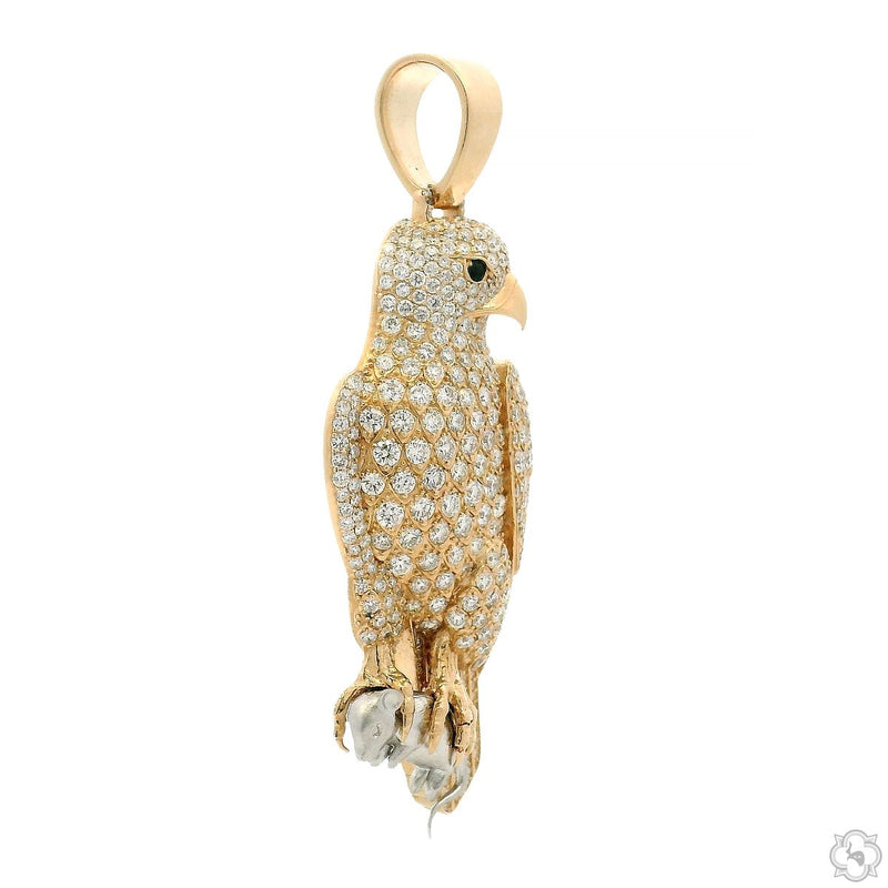 Sky Killer Hawk Diamond Pendant 70695 - Image 3