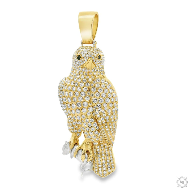 Sky Killer Hawk Diamond Pendant 70695 - Image 5