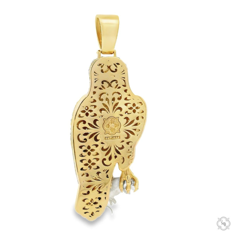 Sky Killer Hawk Diamond Pendant 70695 - Image 6