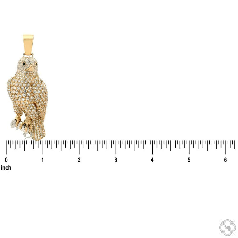 Sky Killer Hawk Diamond Pendant 70695 - Image 7