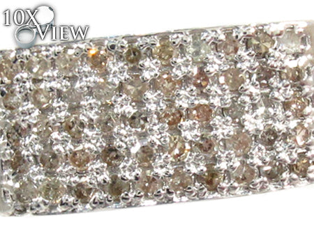 Slim Mens Silver Prong Ring 28031 - Image 3