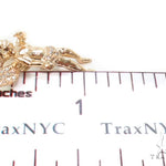 Small 14K Gold Diamond Angel Pendant 36691 - Image 7