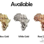 Small African Lion Face Pendant  66348 - Image 8