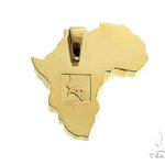 Small African Lion Face Pendant  66348 - Image 3