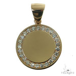 Small Diamond Frame Pendant 67701 - Image 1