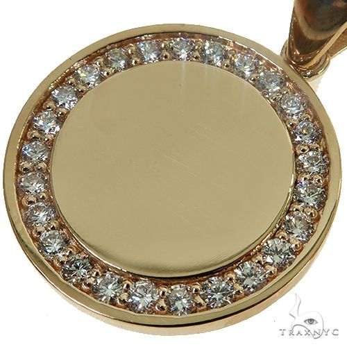 Small Diamond Frame Pendant 67701 - Image 3