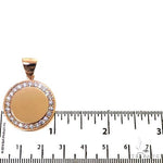 Small Diamond Frame Pendant 67701 - Image 5