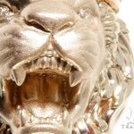 Small Diamond Lion Head Pendant 64161 - Image 5