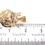 Small Diamond Lion Head Pendant 64161 - Image 7