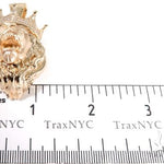 Small Diamond Lion Head Pendant 64161 - Image 8