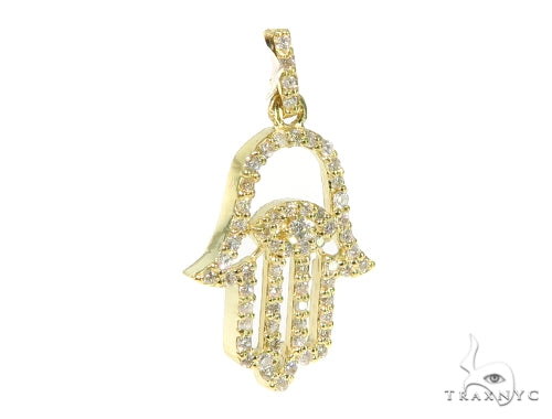 Small Hamsa Pendant 11284 - Image 2