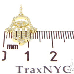 Small Hamsa Pendant 11284 - Image 7
