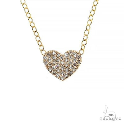 Small Heart Diamond Pendant 68748 - Image 1