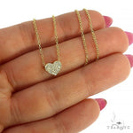 Small Heart Diamond Pendant 68748 - Image 5