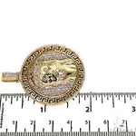 Small Jesus Diamond Pendant 67709 - Image 6