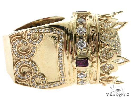 Small Royal Crown Ring 64220 - Image 4