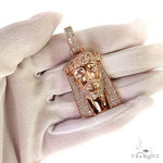 Small Size Jesus Diamond Pendant 68906 - Image 7