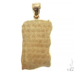 Small Solid 10K Gold Jesus Pendant 56770 - Image 3