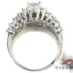 Snow Queen Diamond Wedding Ring Set 27166 - Image 10