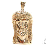 Solid 10K Gold Jesus Pendant 36379 - Image 1