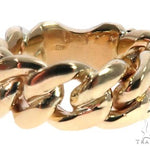 Solid 14K Yellow Gold Miami Cuban Link Ring 64679 - Image 2