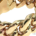 Solid 14K Yellow Gold Miami Cuban Link Ring 64679 - Image 4