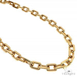 Solid 22K Yellow Gold Cable Anchor Link Chain 66964 - Image 1