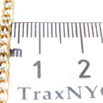 10k Yellow Gold Solid Curb Diamond Cut Link Chain 20 Inches 3.5mm   63755 - Image 6