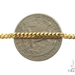 Solid Miami Cuban Link Chain 10K Yellow Gold 20 Inches 2.6mm   67099 - Image 5
