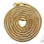 Solid Miami Cuban Link Chain 10K Yellow Gold 24 Inches 2.6mm   67101 - Image 3
