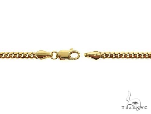 Solid Miami Cuban Link Chain 10K Yellow Gold 24 Inches 2.6mm   67101 - Image 6