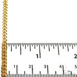 Solid Miami Cuban Link Chain 10K Yellow Gold 24 Inches 3.5mm   67105 - Image 6