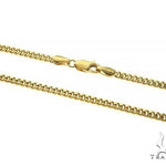 Solid Miami Cuban Link Chain 10K Yellow Gold 26 Inches 2.6mm   67102 - Image 2