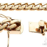 Solid Miami Cuban Link Chain 14K Yellow Gold 22 Inches 14.5mm   65356 - Image 4