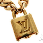 Solid Miami Link Chain With Custom Lock 64498 - Image 5