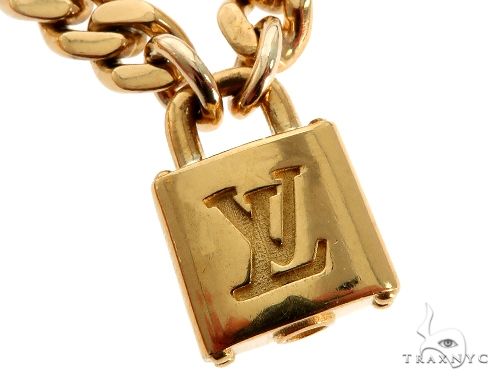 Solid Miami Link Chain With Custom Lock 64498 - Image 5