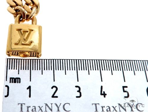 Solid Miami Link Chain With Custom Lock 64498 - Image 7