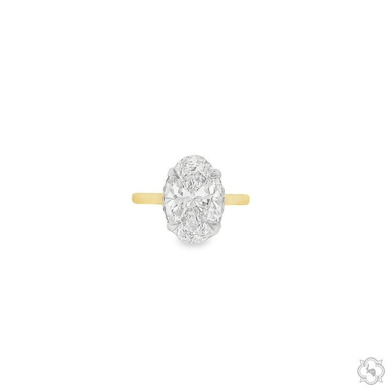 Solis 4ct Oval Engagement Ring 70593 - Image 1