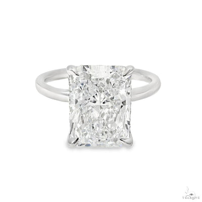 Solitaire Radiant Diamond Engagement Ring (L) 70117 - Image 1