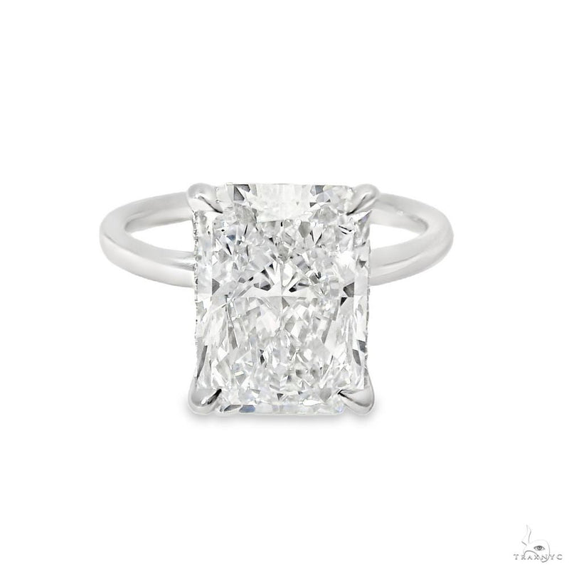 Solitaire Radiant Diamond Engagement Ring (L) 70117 - Image 1