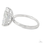 Solitaire Radiant Diamond Engagement Ring (L) 70117 - Image 5