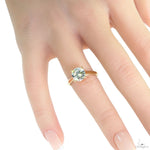Solitaire Round Brilliant Diamond Engagement Ring 70118 - Image 14