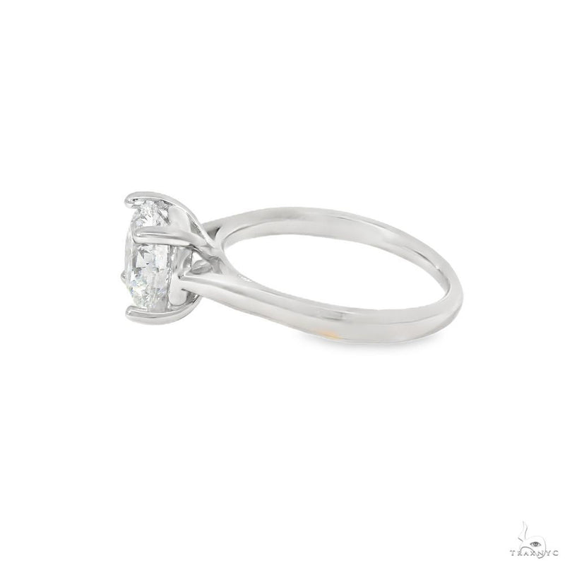 Solitaire Round Brilliant Diamond Engagement Ring 70118 - Image 3